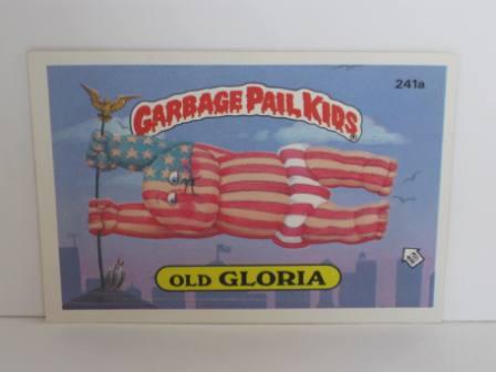 241a Old GLORIA 1986 Topps Garbage Pail Kids Card
